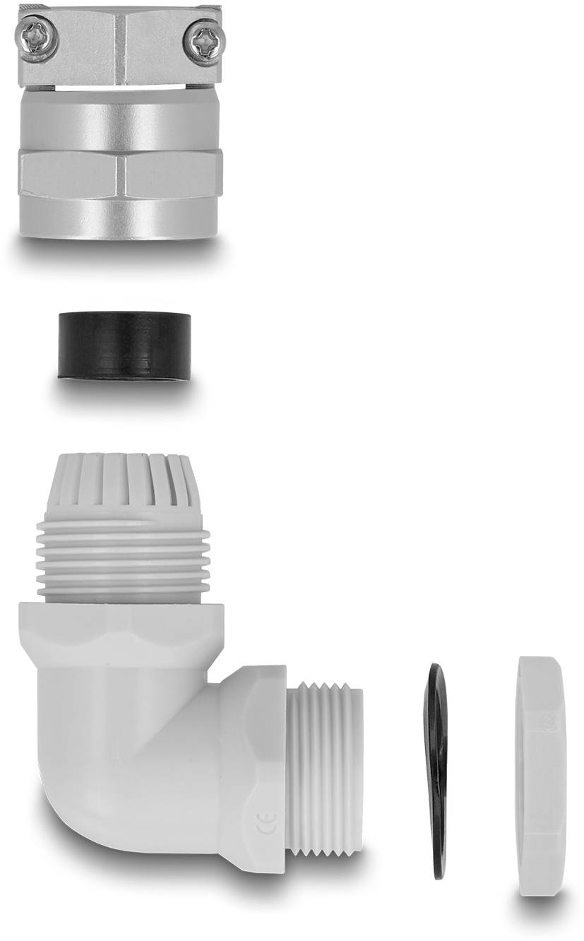 Delock 60592 Kunststoff Grau 1St.