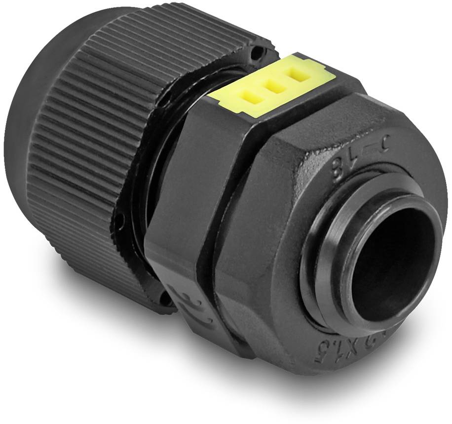 Delock 60614 Kunststoff Schwarz 1St.