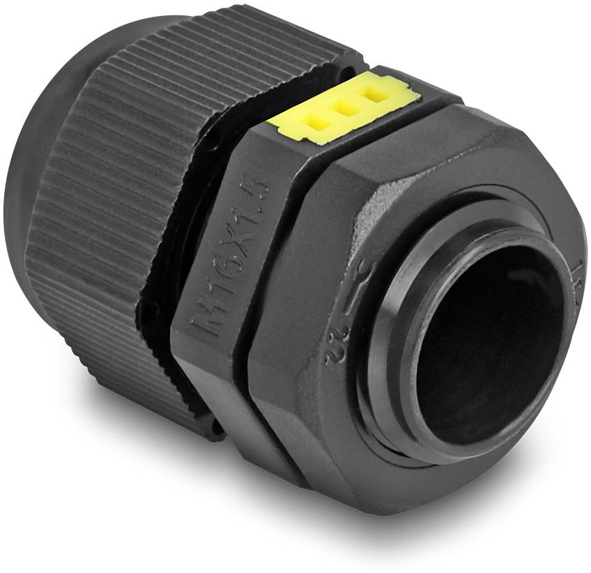 Delock 60615 Kunststoff Schwarz 1St.