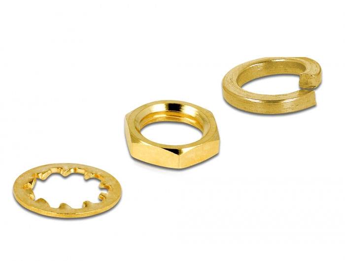 Delock WLAN-Antennen Anschlusskabel [1x SMA-Buchse - 1x IPEX-Stecker] 0.5m Schwarz, Gold, Grau