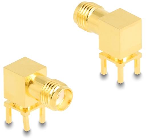 Delock 90198 90198 SMA-Adapter SMA-Buchse - 1St.