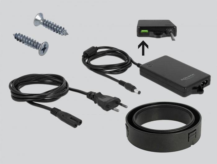 Delock 64065 USB Ladegerät 87W USB-C® Buchse (Power Delivery), USB-A USB PD Weiß Innenbereich USB Power Delivery (USB-PD)