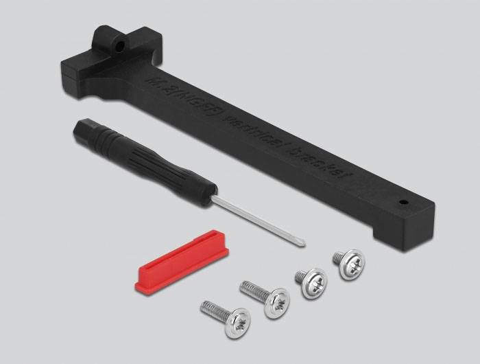 Delock Seriell Adapter [1x M.2 Key A-E-Stecker - 1x M.2 Key M-Buchse] Schwarz