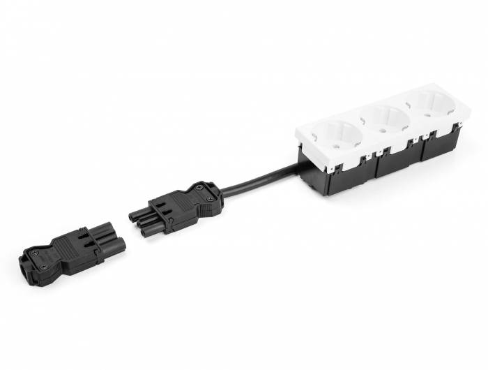 Delock 64147 Steckverbinder-Set Gesamtpolzahl: 3 1St.