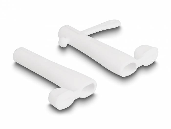 Delock Staubschutz für USB Type-C™ Stecker und Apple Lightning™ Stecker Set 2 Stück weiß 64205 64205 Inhalt: 1St.