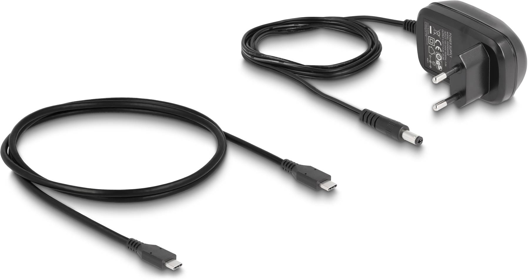 Delock 64209 USB-Hub 4+3 Port USB-A, USB-C® USB 3.2 Gen2 10 GBit/s mit USB-C® Stecker Schwarz 64209