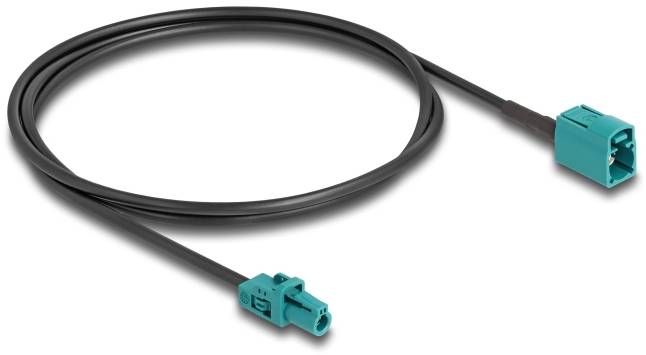 Delock WLAN-Antennen Anschlusskabel [1x Fakra-Buchse - 1x Fakra-Buchse] 1m