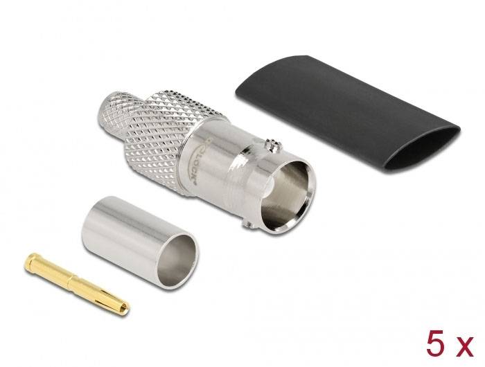 Delock 90028 90028 BNC-Steckverbinder 1St.