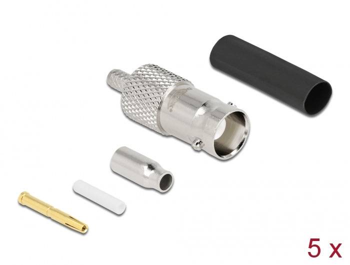 Delock 90014 90014 BNC-Steckverbinder 1St.