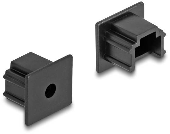 Delock 64245 Staubschutz für RJ12 Buchse ohne Griff 10 Stück schwarz 64245 Schwarz 1St.