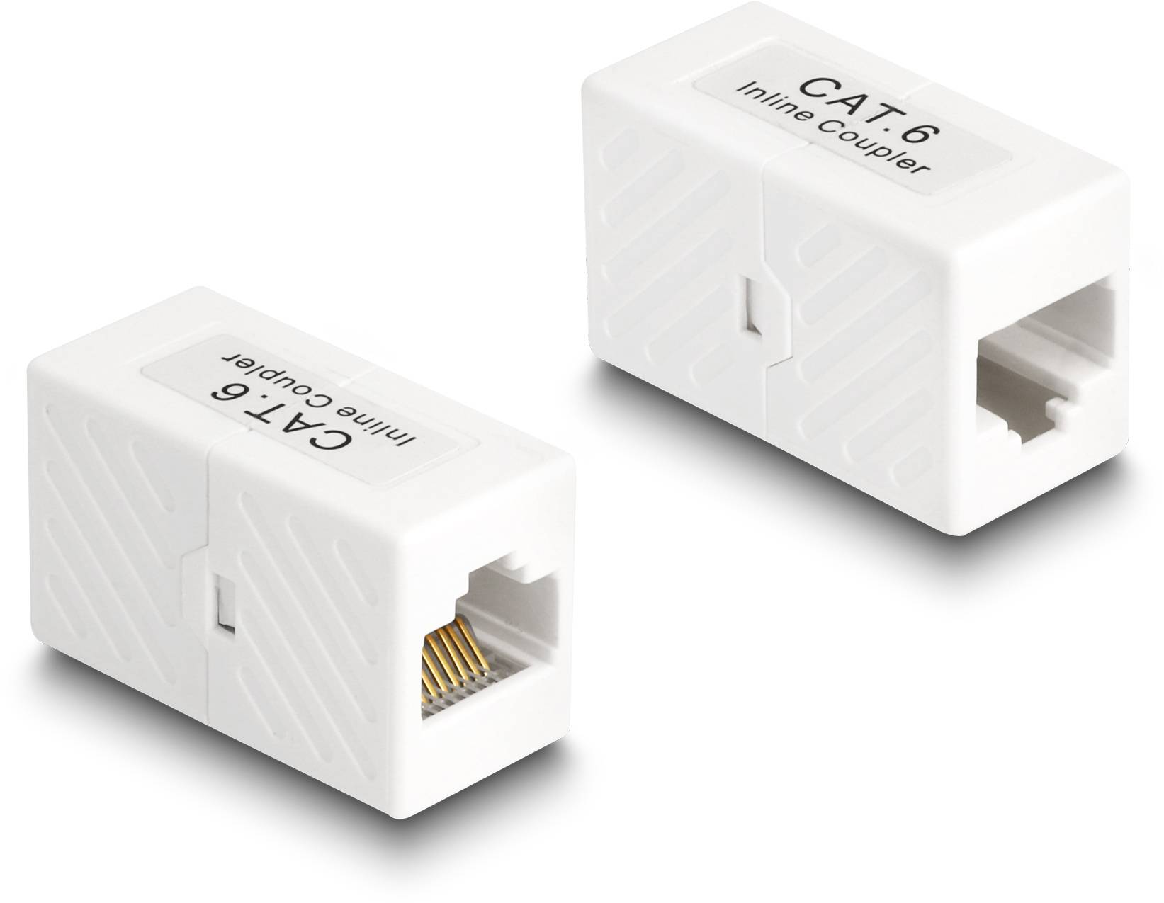 Delock RJ45 Netzwerk Adapter [1x RJ45-Buchse - 1x RJ45-Buchse] Weiß