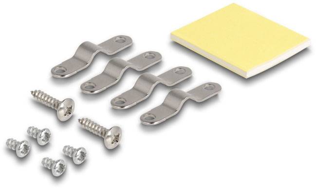 Delock 88132 Netzwerk Installations-Set Passend für (Netzwerk-Spezifikationen (CAT)): CAT 6