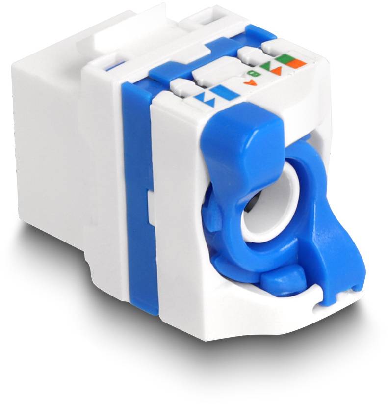 Delock 88130 RJ45-Einbaumodul Keystone CAT 6a 1St.