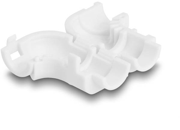 Delock Anwickelclip 88128 Weiß 8St.