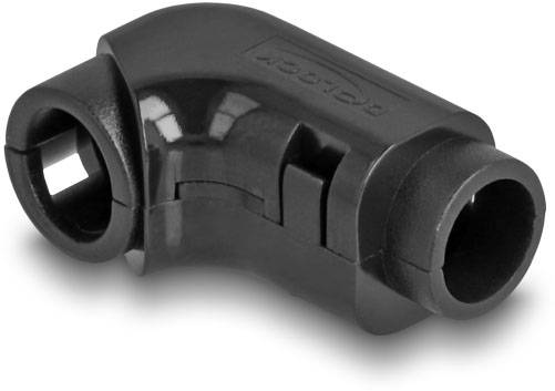 Delock Anwickelclip 88127 Schwarz 8St.