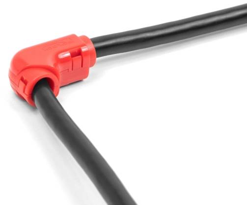 Delock Anwickelclip 88126 Rot 8St.
