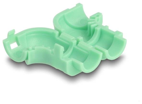 Delock Anwickelclip 88125 Grün 8St.