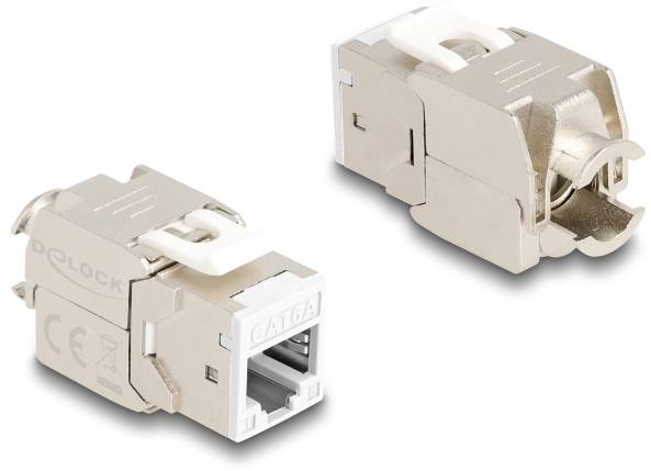 Delock 88119 RJ45-Einbaumodul Keystone CAT 6a 1St.