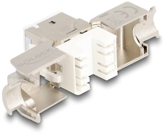 Delock 88119 RJ45-Einbaumodul Keystone CAT 6a 1St.