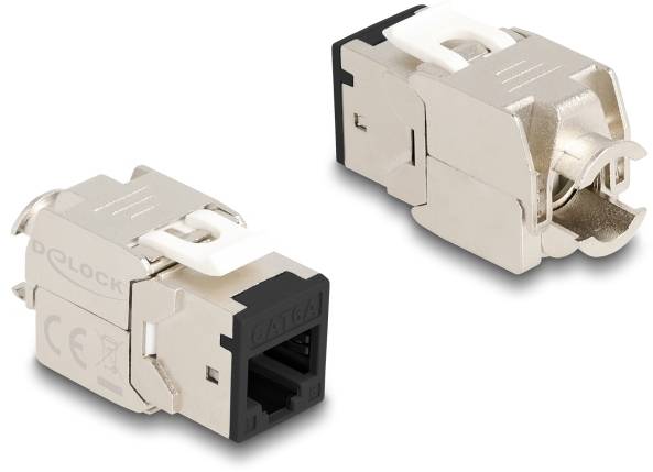 Delock 88118 RJ45-Einbaumodul Keystone CAT 6a 1St.