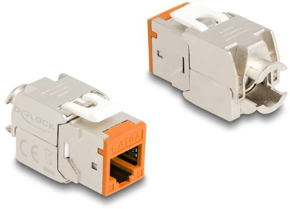 Delock 88117 RJ45-Einbaumodul Keystone CAT 6a 1St.