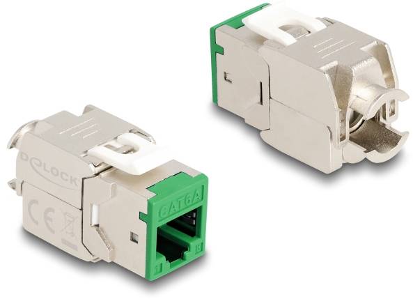 Delock 88116 RJ45-Einbaumodul Keystone CAT 6a 1St.