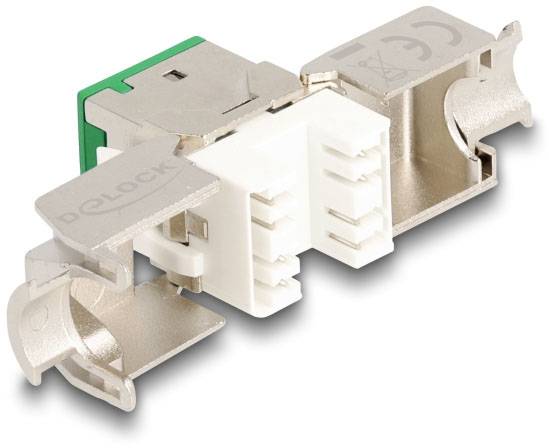 Delock 88116 RJ45-Einbaumodul Keystone CAT 6a 1St.