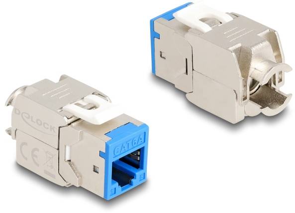 Delock 88113 RJ45-Einbaumodul Keystone CAT 6a 1St.