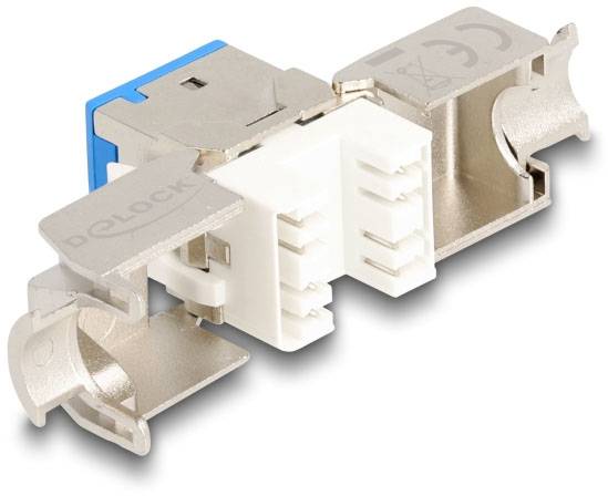 Delock 88113 RJ45-Einbaumodul Keystone CAT 6a 1St.