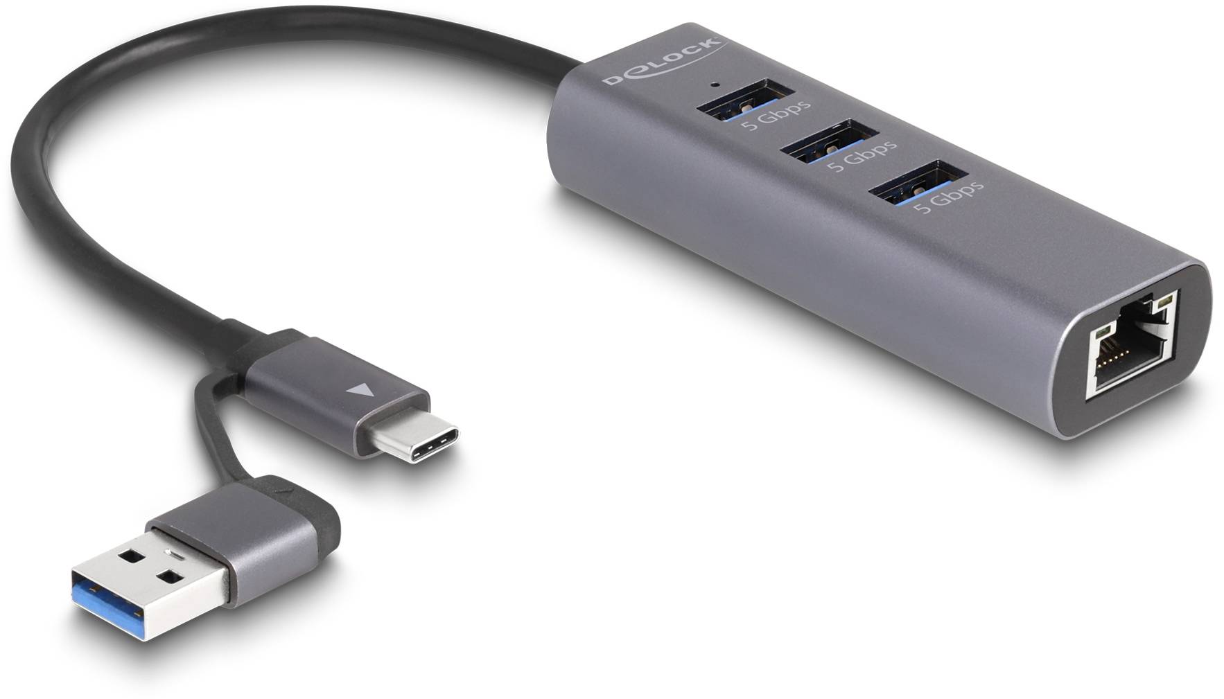 Delock USB-Hub 64282 Passend für Marke Dockingstations: Universal