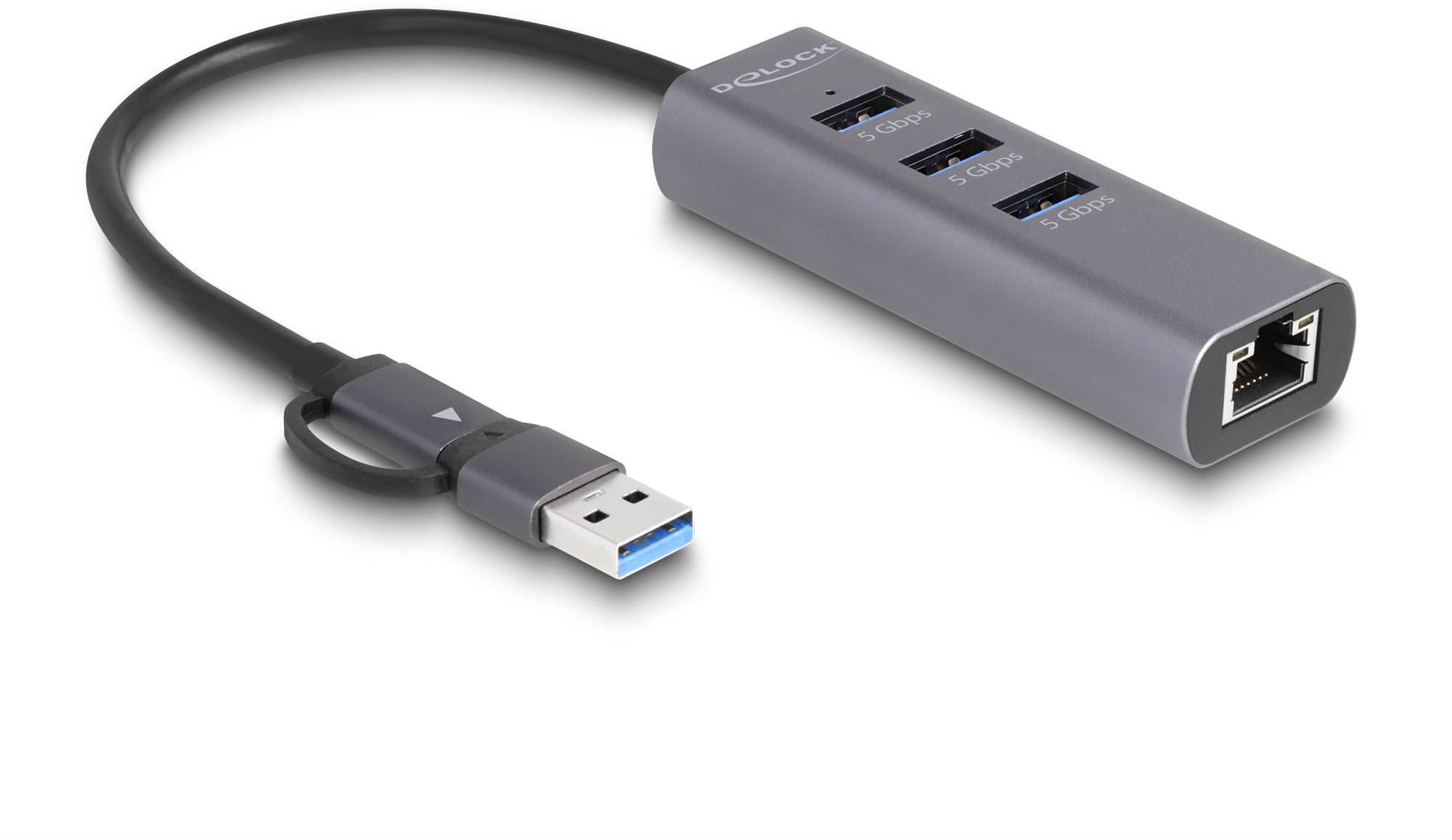Delock USB-Hub 64282 Passend für Marke Dockingstations: Universal