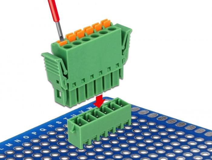 Delock 65972 65972 Adaptionskit Grün