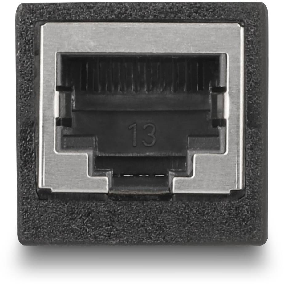 Delock RJ45 Netzwerk Adapter [1x RJ45-Buchse - 1x RJ45-Buchse] Schwarz