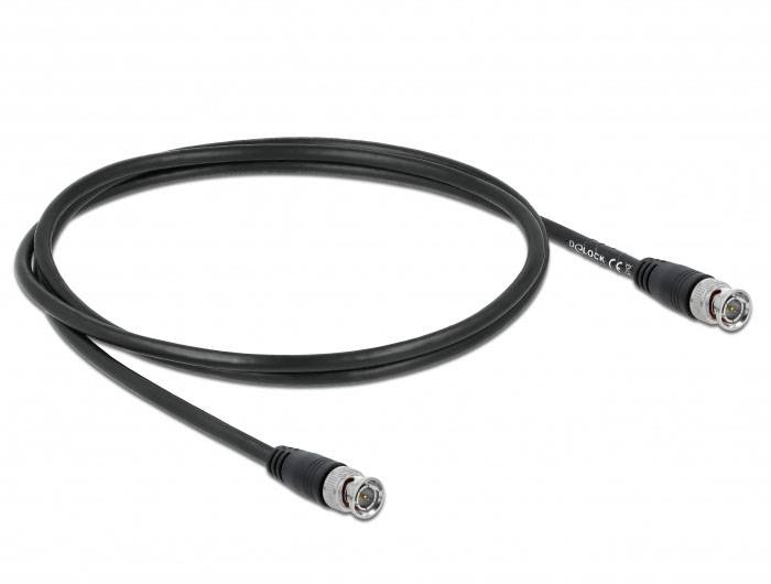 Delock 80081 Verbindungskabel 1m Schwarz