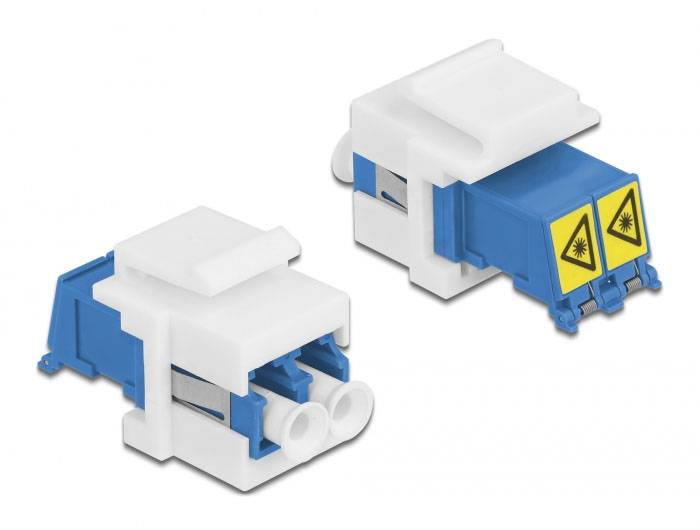 Delock 86834 LC-Einbaumodul Keystone 1St.