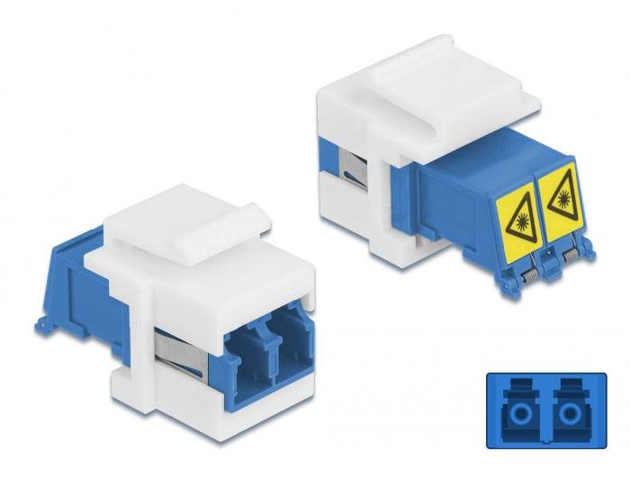 Delock 86834 LC-Einbaumodul Keystone 1St.