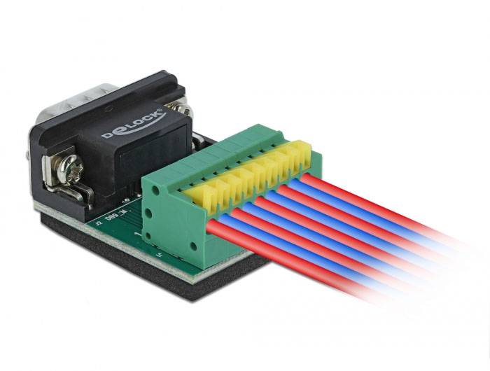 Delock 66322 D-SUB Steckverbinder - 1 St. Bag