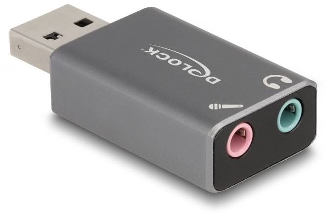 Delock 66633 2.0 Soundkarte, Extern