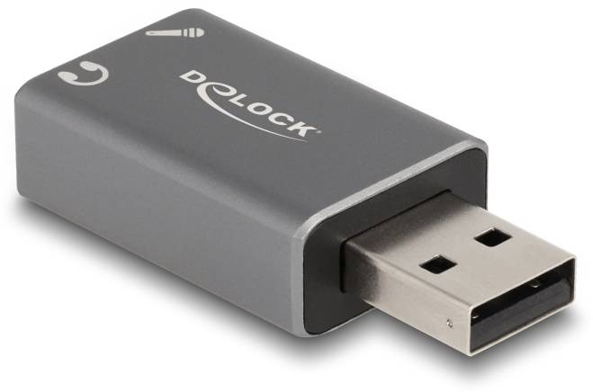 Delock 66633 2.0 Soundkarte, Extern