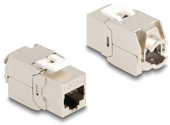 Delock 86050 RJ45-Einbaumodul Keystone CAT 6a 1St.