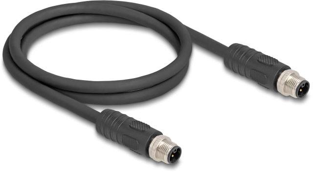 Delock 80514 Sensor-/Aktor-Kabel M12 1m 1 St. Bag