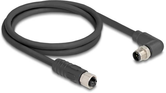 Delock 80531 Sensor-/Aktor-Kabel M12 5m 1 St. Bag
