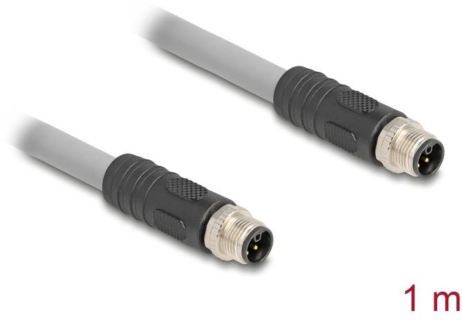 Delock 80532 Sensor-/Aktor-Kabel M12 1m 1 St. Bag