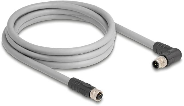 Delock 80548 Sensor-/Aktor-Kabel M12 2m 1 St. Bag