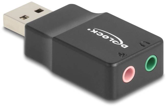 Delock 66634 2.0 Soundkarte, Extern