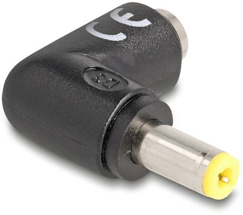Delock Seriell Adapter [1x DC-Stecker 5.5mm - 1x DC-Buchse 5.5 mm] Schwarz
