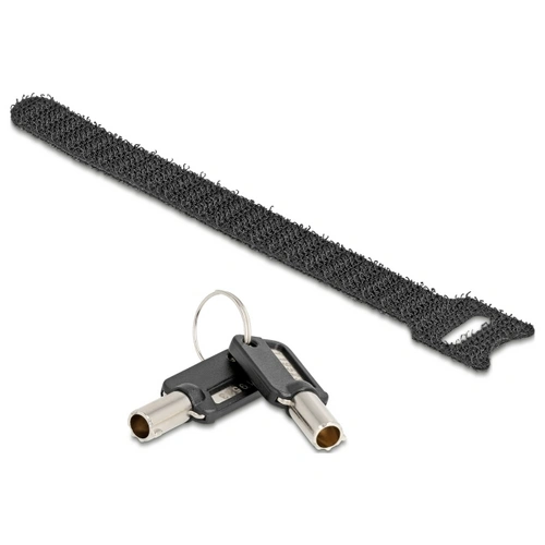 Delock Laptop Schloss Schlüsselschloss inkl. 2 Schlüssel 1.5m 20974 Delock Laptop Schloss Schlüsselschloss inkl. 2 Schlüssel 1.5m 20974
