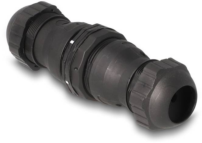 Delock RJ45 Netzwerk Adapter [1x RJ45-Buchse - 1x RJ45-Buchse] Schwarz