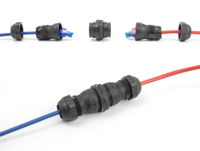 Delock RJ45 Netzwerk Adapter [1x RJ45-Buchse - 1x RJ45-Buchse] Schwarz