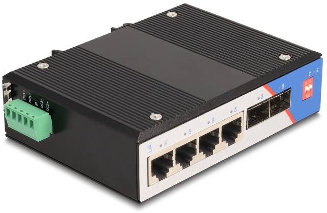 Delock 88015 Netzwerk Switch 4 Port 1 GBit/s